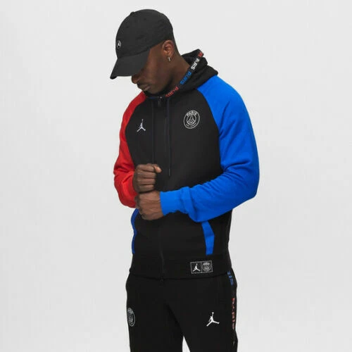 Paris saint germain black shop cat tracksuit