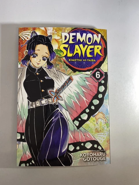 Demon Slayer Manga Volume 6 - English - Soft Cover - Like New