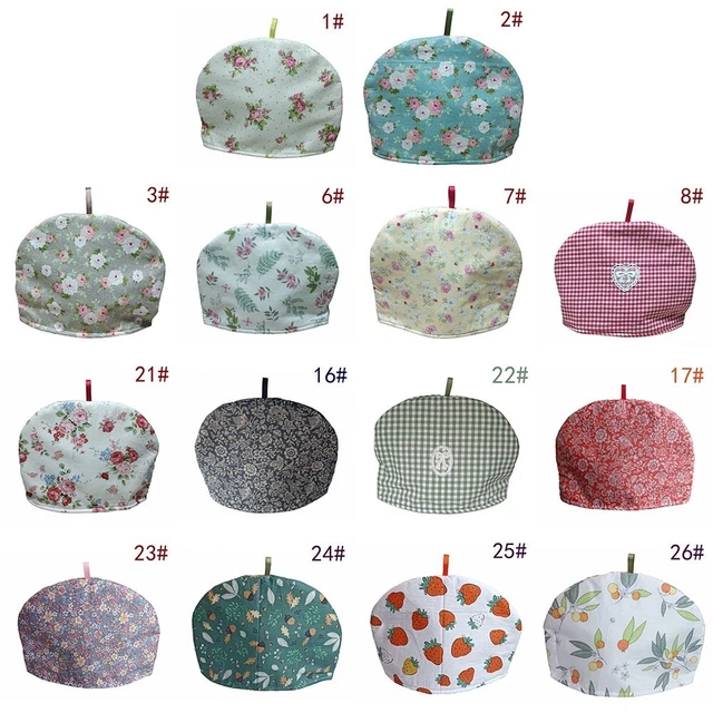 Fiori da tè teiera copertura in cotone con protezione termica isolante cucina accessori