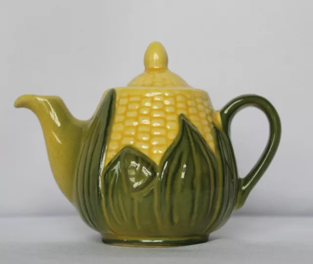 Vintage Shawnee Corn King Pottery Tea Pot