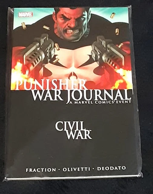 Punisher War Journal, Vol. 1: Civil War TPB 2006 Matt Fraction (HMA94)