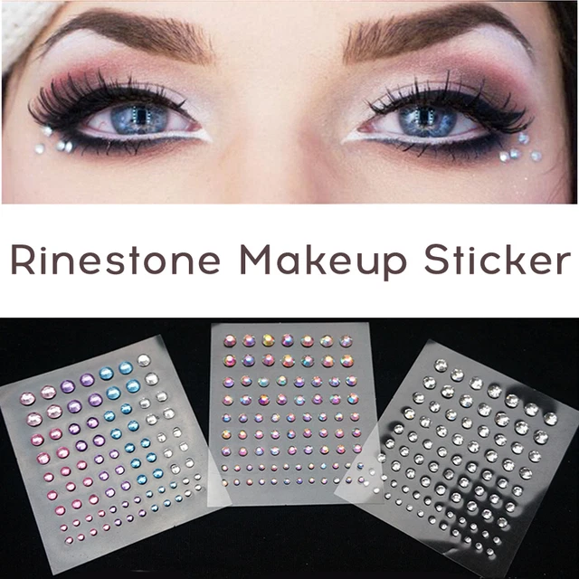 JEWEL EYE MAKEUP Crystal Eye Gems Tattoo Eyeliner Diamond Glitter