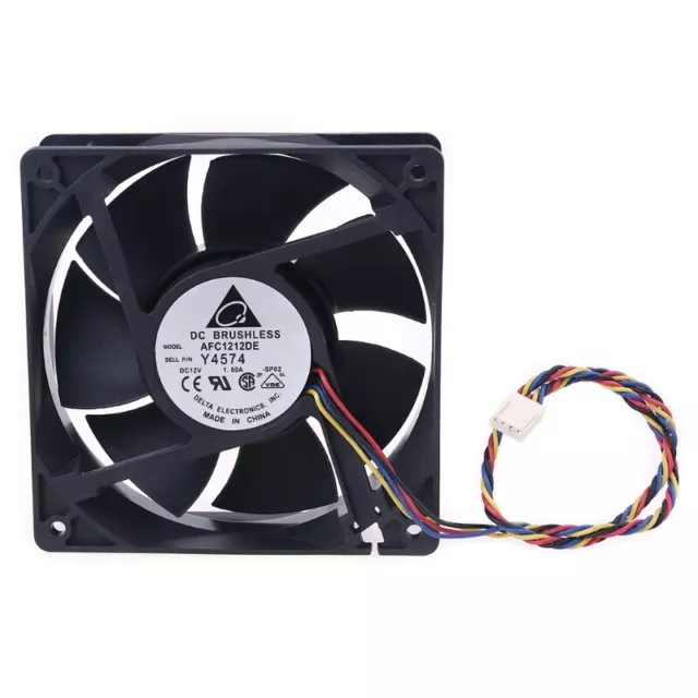 120mm 1.6A 12V 4 Wire PWM Cooling Fan for AFB1212SHE 12038 Machine