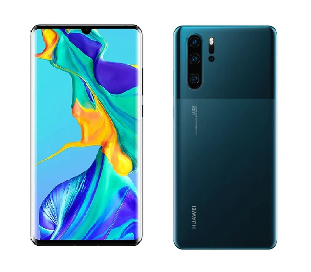 HUAWEI P30 Pro Blue handy hannull requisito, decorazione, mostra, motivo