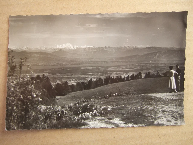 CPA (01) LAKE LEMAN Mt WHITE SICKLE NECK. BELVEDERE PAILLY TRUE PHOTO