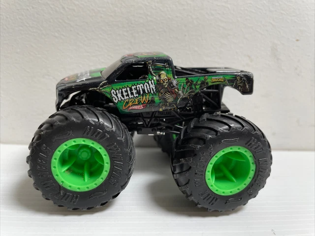 HOT WHEELS MONSTER Jam Skeleton Crew Monster Truck Toy Car Diecast 1:64