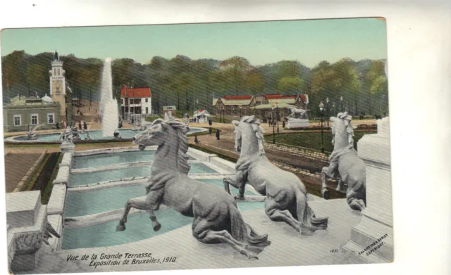 Belgique - Exposition de BRUXELLES 1931 - Vue de la Grande Terrasse ( i 619)