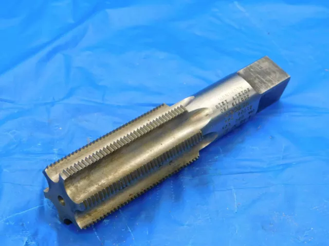 Gtd 1 3/8 12 Nf Hss Bottoming Tap 6 Straight Flute 1.375 Usa Made Greenfield