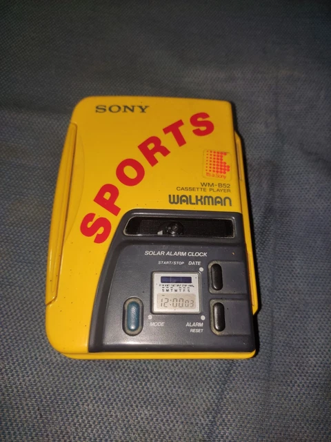 SONY WALKMAN WM-B52 Sports Cassette Tape Player Retro Vintage
