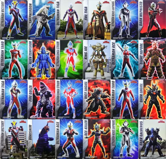 Bandai Ultraman Ultra Battlers V2 Card Full Set of 24