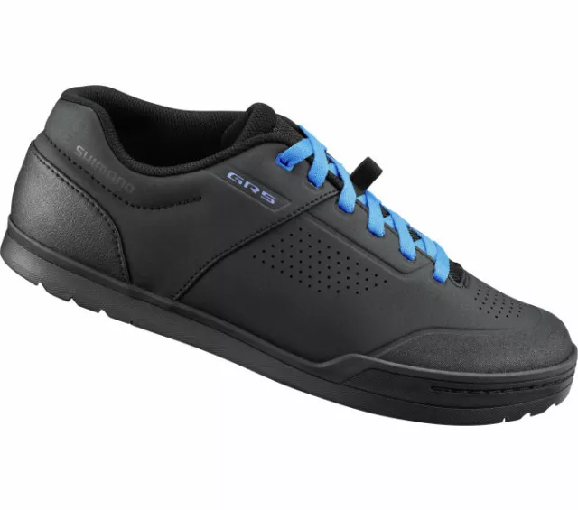 Shimano Scarpe da Ciclista SH-GR501 Dirt Ebike Fr Platform Pedal Eu 41 Nero/Blu