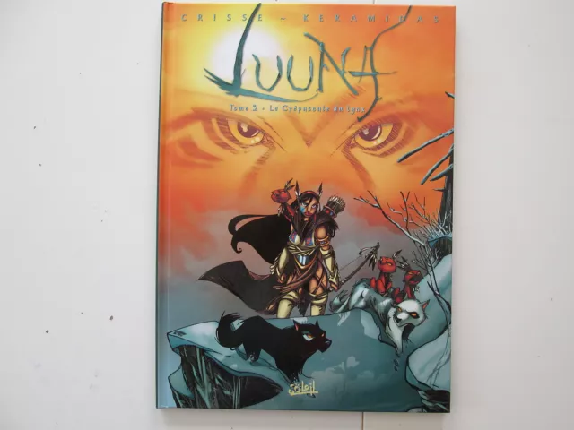 Luuna T2 Le Crepuscule Du Lynx Reedition Neuf Dd1