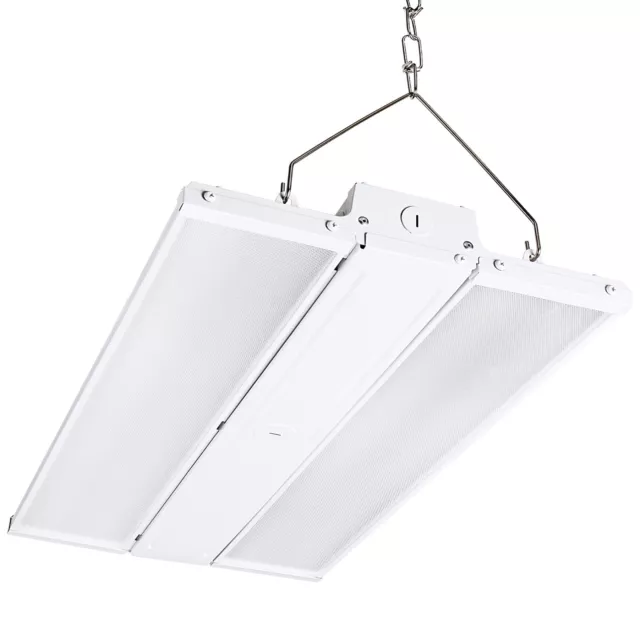 LED High Bay Shop Light, 2FT 160W 21600LM, Anti-Glare, 120-277V, UL Listed