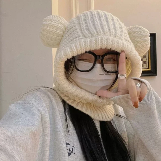 ski mask beanie with ears
