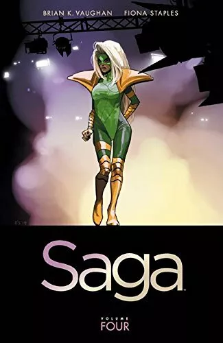 Saga Volume 4 (Saga Tp) by Vaughan, Brian K Book The Fast Free Shipping