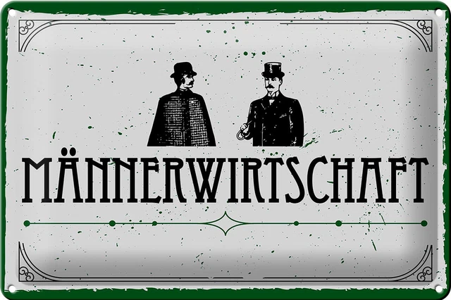 Metallschild "Villa Kunterbunt" – Gewölbtes Blechschild 27x10 Cm, 4 Löcher, Made In Germany