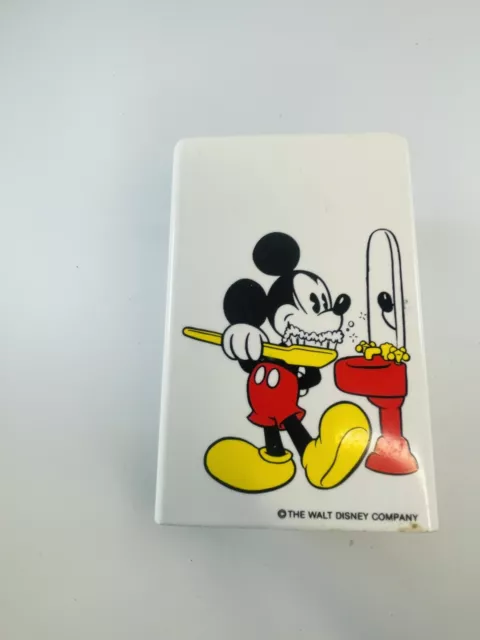 Vintage Disney Mickey Mouse Spring Loaded Dixie/Solo Cup Holder Bathroom Decor