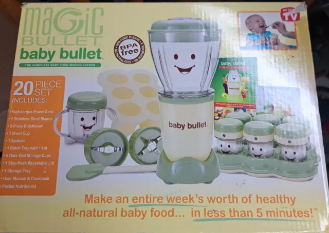 Magic Baby Bullet The Complete Baby Food Making System
