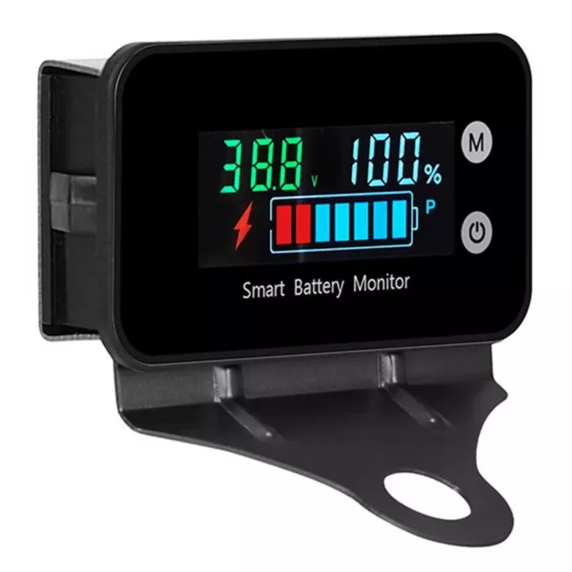 Battery Meter IPX7 Waterproof with Bracket 7 100V for Car and Motorcycle