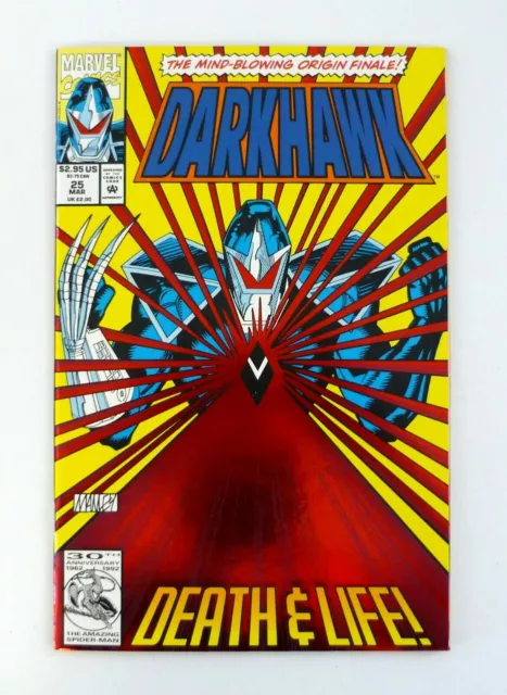 Darkhawk #25 Marvel Comics Death and Life NM+ 1993