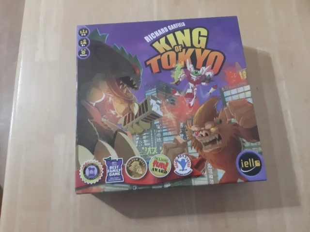 King of Tokyo Board Game 2013 IELLO - By Richard Garfield Complete