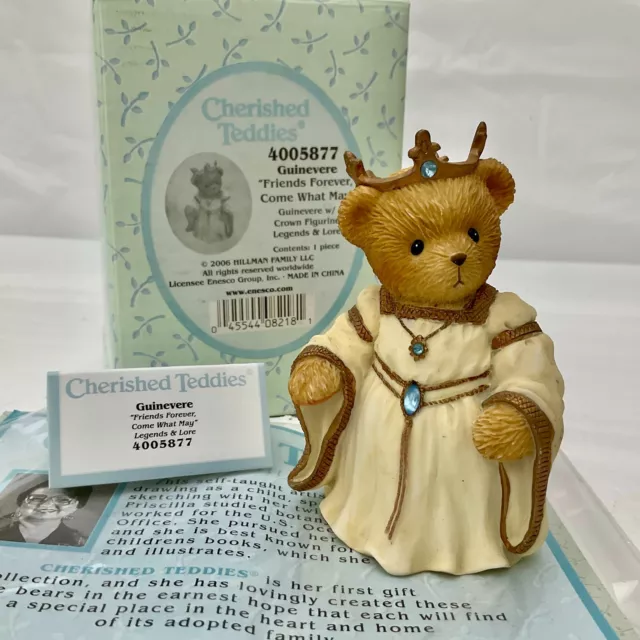 Cherished Teddies - Guinevere - Friends Forever Come What May - Rare - 4005877