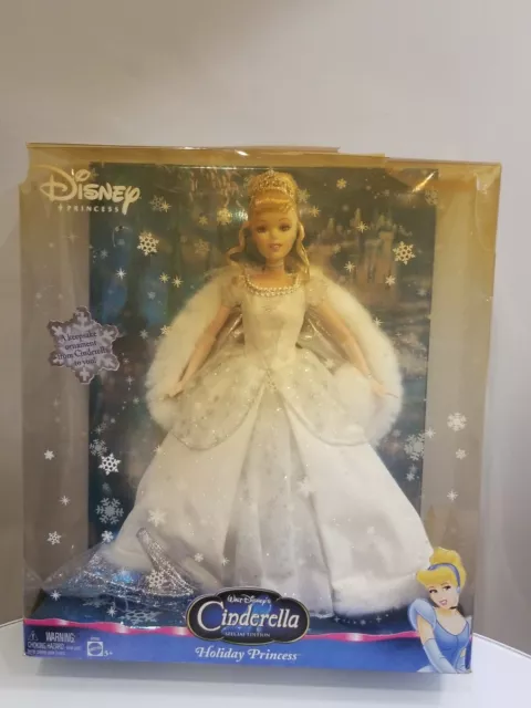 Disney Holiday Princess Cinderalla Doll | 2004 Special Edition damaged box NEW