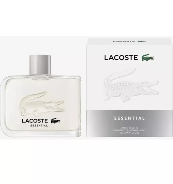 Lacoste Essential by Lacoste cologne for men EDT 4.2 oz New in Box
