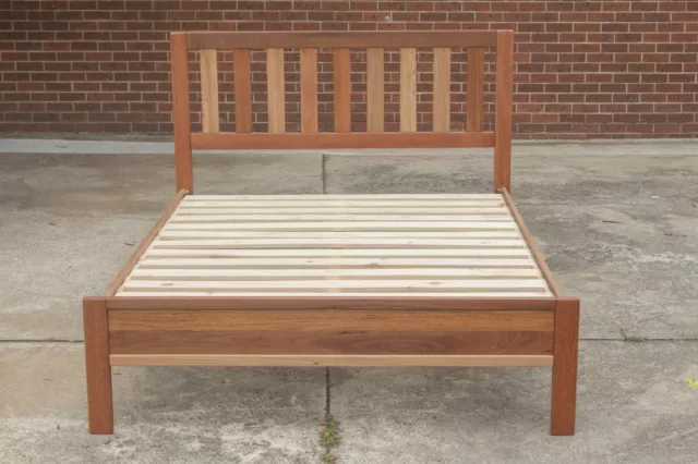 Mansfield Federation Bed - Solid Spotted Gum Timber - Australian Made