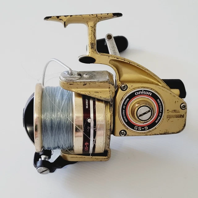 DAIWA GS9 VINTAGE Spinning Reel GS-9 Made in Japan WORKING Fishing  $99.00 PicClick AU