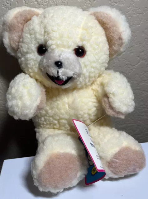 Snuggle Teddy Bear Advertising Fabric Softener Plush 8" New with Tag Vtg 1997