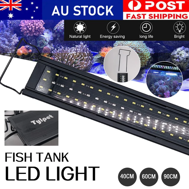 Tylpet LED Aquarium Light Lighting Full Spectrum Aqua Fish Tank Coral Plant Bar