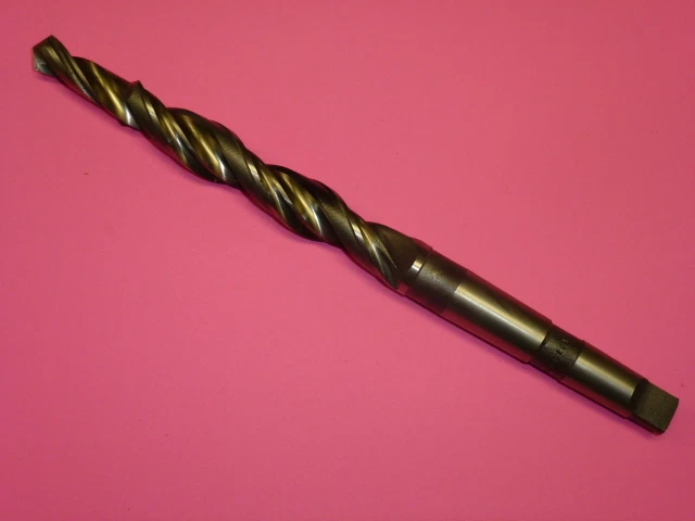 NOS! MOHAWK TOOLS .531" x .753" STEP DRILL BIT, 970 5312, TAPER SHANK, USA
