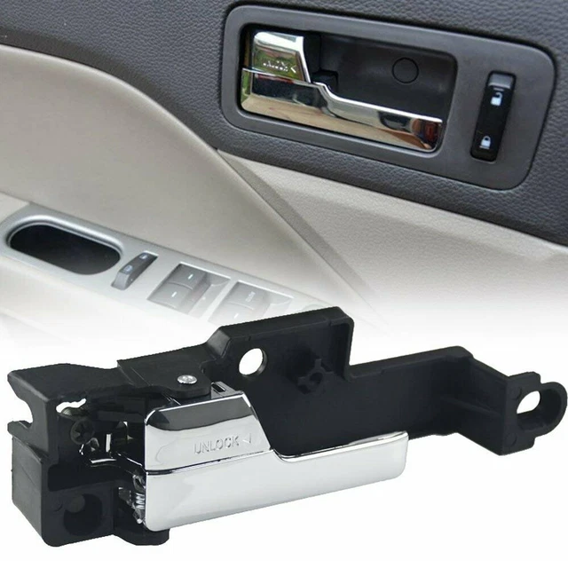 Inside Interior Door Handle Chrome Front Left Driver Side for 07-12 Lincoln MKZ