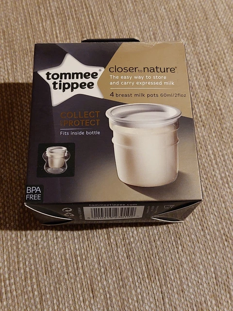 Nuevo cambiador y ollas de leche materna Tommee Tippee