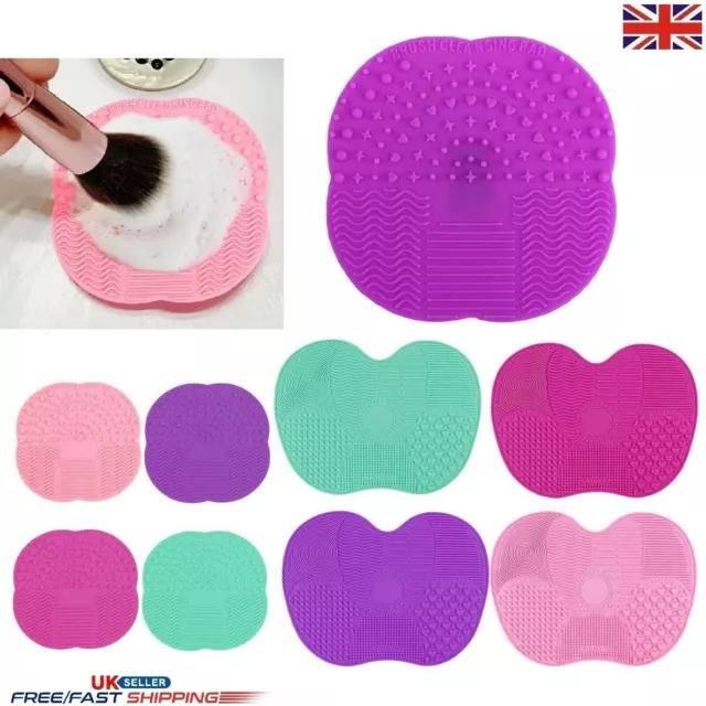 Silicone Makeup Washing Brush Cleaner Gel Cleaning Mat Foundation Scrubber Pad