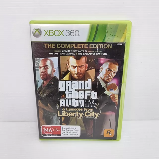 Xbox 360 - Grand Theft Auto IV Complete Edition (Game & Episodes