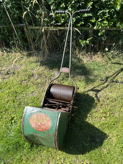 Vintage qualcast push mower deals