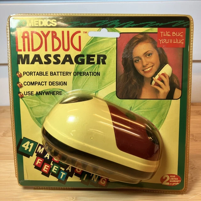 HOMEDICS LADYBUG MASSAGER Model PM-8 Vintage 1994 Compact Portable Sealed in box $29.99 - PicClick HOMEDICS LADYBUG MASSAGER Model PM-8 Vintage 1994 Compact Portable Sealed in box $29.99 - PicClick