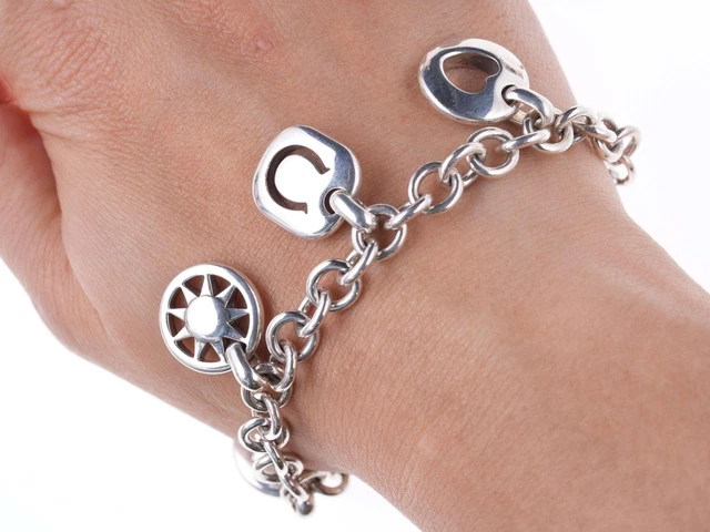 TIFFANY STERLING STENCIL Heart Horseshoe Sun Star and Moon
