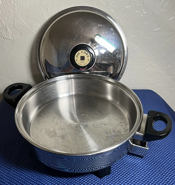KT Oil Core 16LP Stainless Steel Electric Skillet 905211 -Compare to SaladMaster KT Oil Core 16LP Stainless Steel Electric Skillet 905211 -Compare to SaladMaster