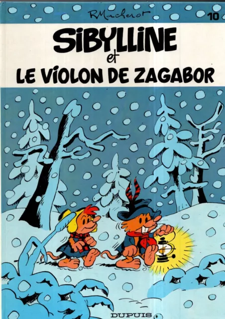 MACHEROT. Sibylline 10. Et le violon de Zagabor. Editions Dupuis 1984. EO.