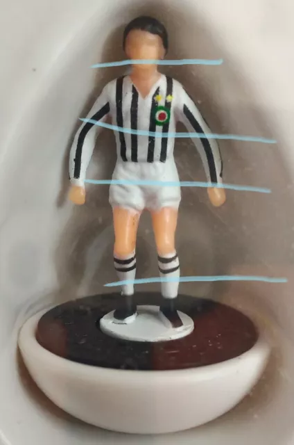 Subbuteo JUVENTUS 1983/84 1984 Nuova Sigillata! SCUDETTO 2 STELLE  + Libretto