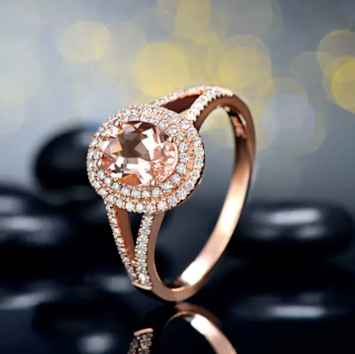 Lab clearance created morganite