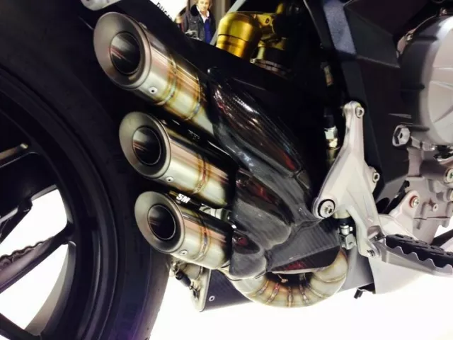 Silmotor Terminale Scarico In Inox Mv Agusta Brutale/Dragster Fino Al 2015