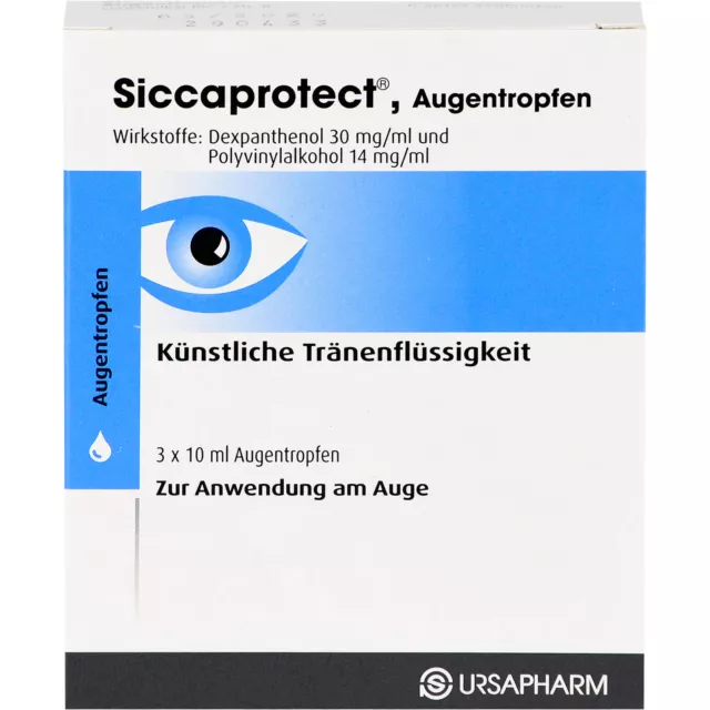 Siccaprotect Augentropfen, 30.0 ml Lösung 3005587