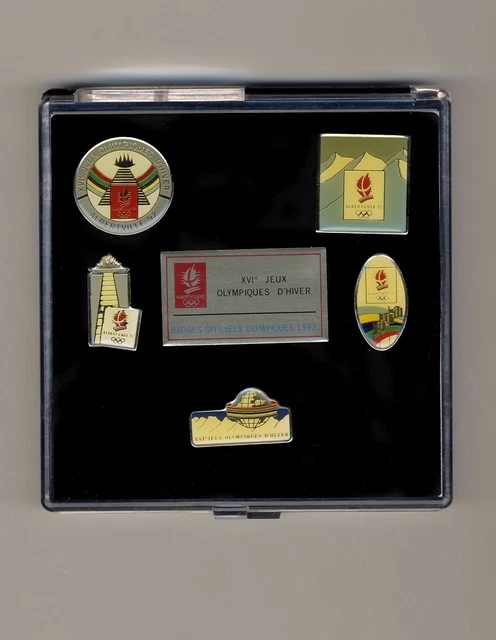 Coffret de neuf pièces de 100 francs Belle Épreuve Jeux Olympiques d'hiver d 'Albertville n.d. Paris F5.1606 à 1614 1 fmd_733672 Modern coins