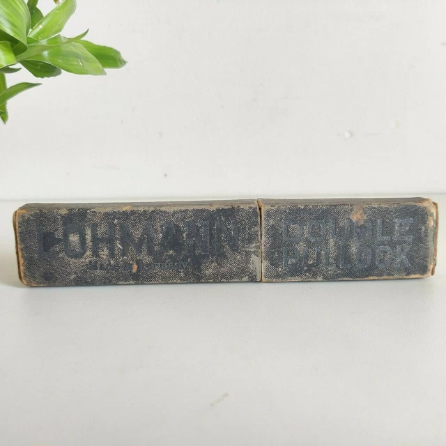 Écran Publicitaire Vintage Chum - Rasoir à Double Bord - Avec Boîte - Fabriqué Aux USA