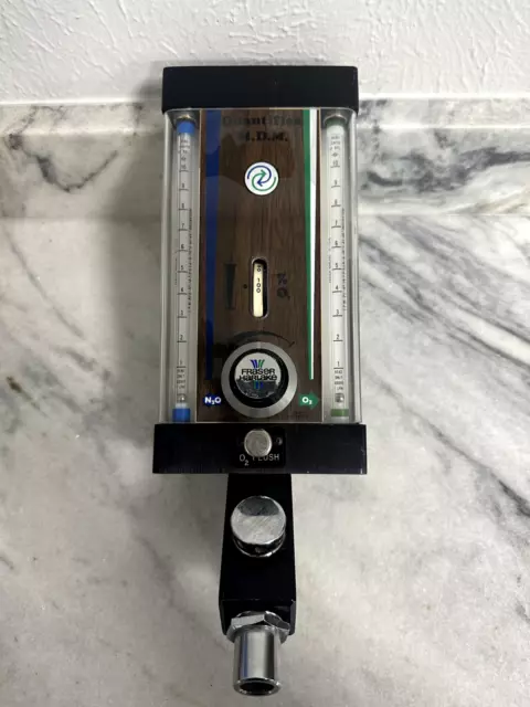 Fraser Quantiflex MDM Dental Nitrous N2O Flowmeter Conscious Sedation Unit