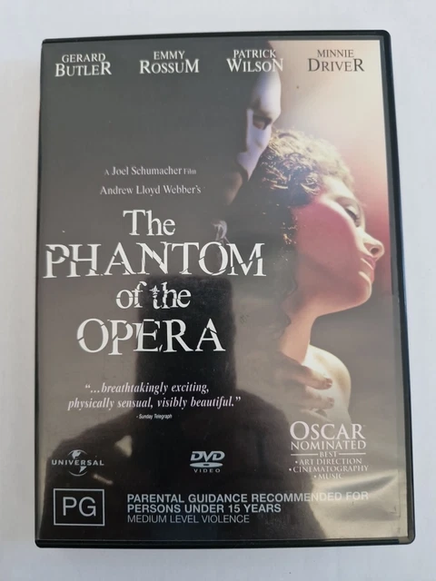 PHANTOM OF THE Opera, the (DVD, 2004) $16.91 - PicClick AU